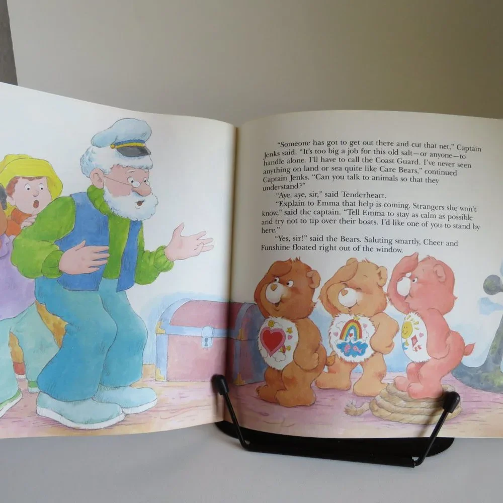 CARE BEARS & THE WHALE TALE 1992 paperback
